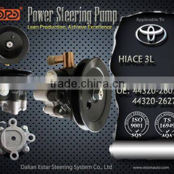 Power Steering Pump Applied For TOYOTA HIACE 3L 44320-26070 44320-26270