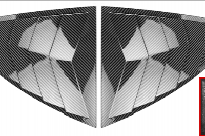 Precision-Fit 21-25 Model Y Rear Window Louvers - UV-Resistant Polycarbonate