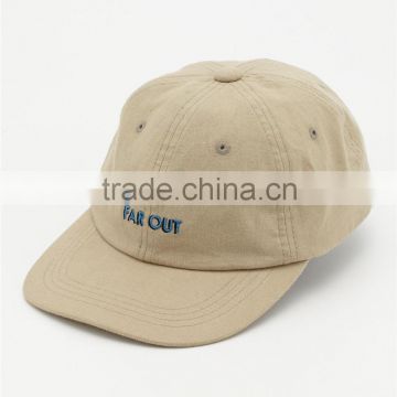 Custom 100% Cotton Blank 6 Panel Baseball Cap