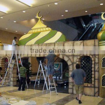 Indoor hotel & mall Ramadan decorative arches