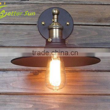 Brass Light Socket Iron Retro Lamps Wall Mounted