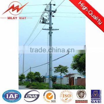 electrical transmission and distribution steel pole