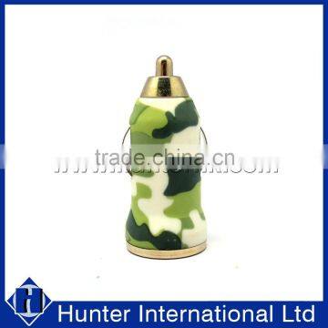 OEM Floral Design Single USB Bullet Car Charger