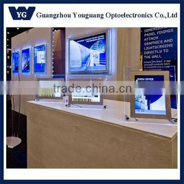 YG Crystal slim LED light box, Single side LED crystal lightbox, Indoor wall hanging LED lightbox