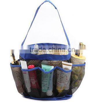 Customized Folding Hanging Cosmetic Bag Makeup Organizer Travel Wash Bag Mesh Bag