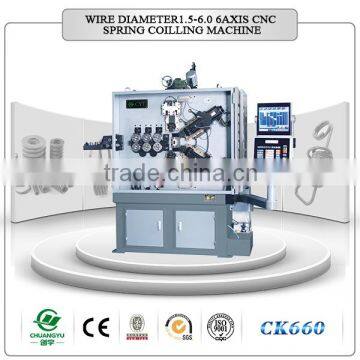 Top grade Imported motor Multifunction cnc spring machine