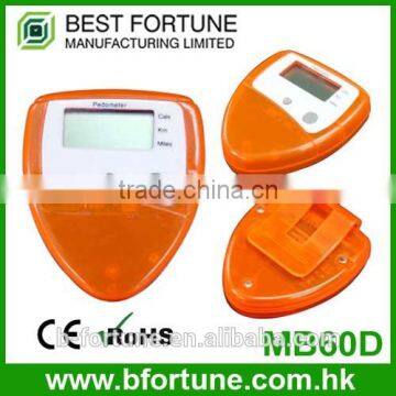 MB60D_TOR Orange Colorful Gift plastic ABS Case LCD display wrist band step counter
