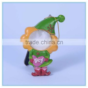 baby gift set clown shape resin material small photo frame