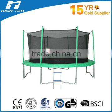 Premium 16FT Trampoline With Enclosure(Down to ground):