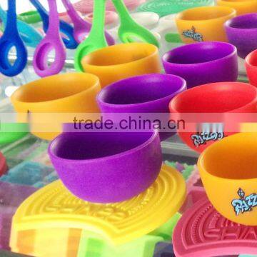 2016 FDA silicone rubber tea cup for camping