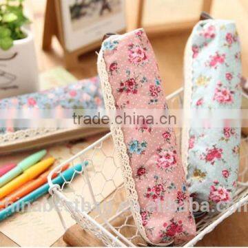 2014 hot selling printing canvas pencil bags