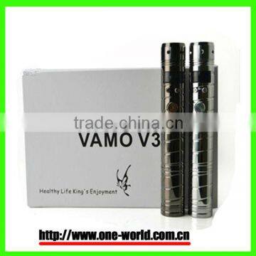 black chrome vamo v3 atomizer resistance test function vv vamo v3