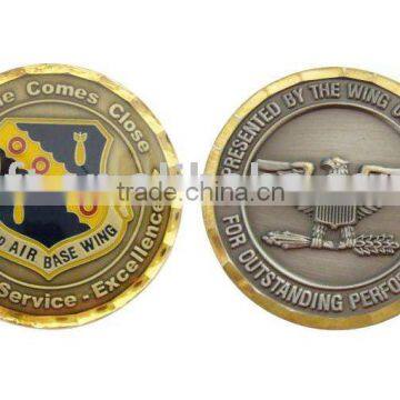 Soft enamel commemorative coin