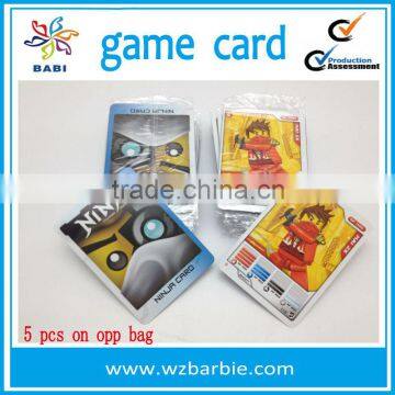 paper children game cards