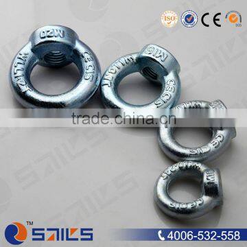 DIN582 lifting eye nuts carton steel zinc plated