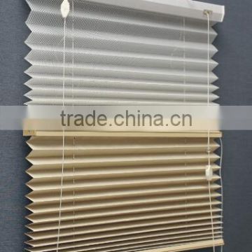 Pleated Window Blinds/curtain fabric Factory supply pleated window blinds shade fabric