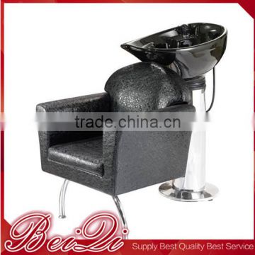 hair salon equipment shampoo bed barber chair electric movable footrest used shampoo chair beauty salon shampoo chair