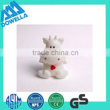 Hard PVC Cow Coin Bank Vinyl Rubber Cow Money Box