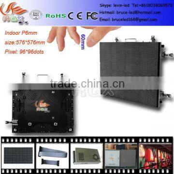 RGX P6 indoor full color led screen display panel, p6 rental led cabinet                        
                                                Quality Choice