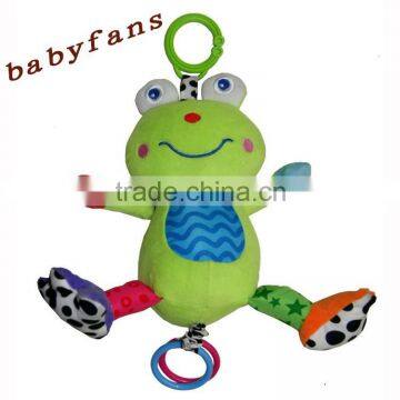 Babyfans Lovely Baby Soft Musical Hanging Stuffed Plush Baby Toys photo-3