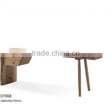 Simple Design Made In Wood As Writing desk Or Office Desk Or Learning Desk With Two Drawers