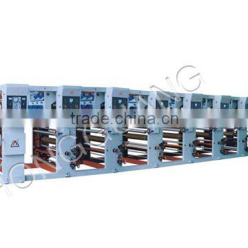 ASY-600 Six Color Plastic Bag Gravure Printer Machine