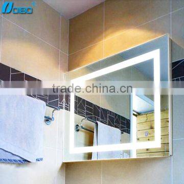 Hotel anti-fog LED light bathroom mirror