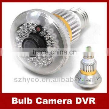 Bulb CCTV Security DVR Camera