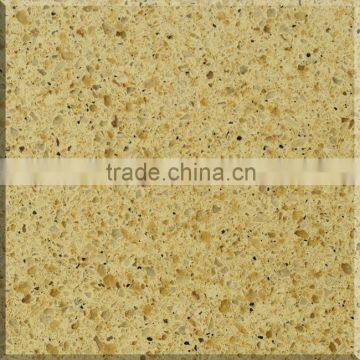 Golden China quartz stone countertop, tile, vanity top, slab