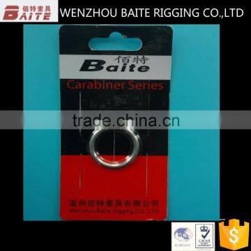 Steel Electric Galvanized Handle Bag Welded Round Ring Nose Ring In Carabiner Rigging Hardware Manufacturer photo-2