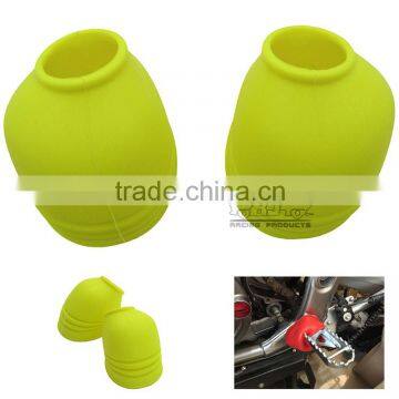 BJ-FPC-001-GS customised Motorbike Off Road bike PVC Cover Foot Peg Cover for Yamaha Dirt bike