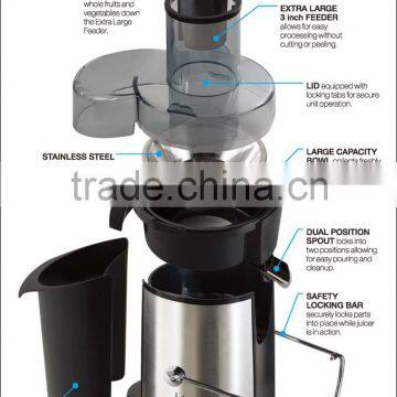 NEW RED 1000W Electric Power Juicer photo-6