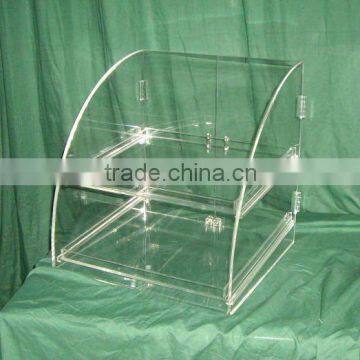 Clear acrylic candy box for supermarket and convenience stores