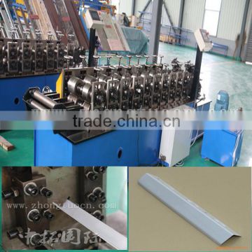 Angle steel roll forming machine