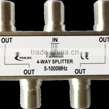 Indoor 4 way splitter