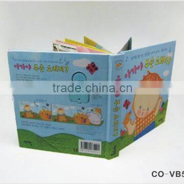 Hot sale recordable voice book for children reading/studying