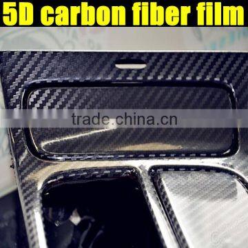 High glossy carbon fiber vinyl sticker with air free bubble 1.52*20m per roll                        
                                                Quality Choice