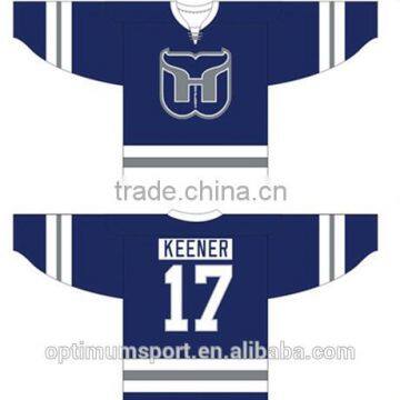 Optimum Custom Sublimation Hockey Jersey for Ice Hockey Sports