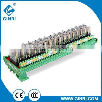 JR-16L1/16 Channel SPDT OMRON Relay Module (PLC Output Amplified Board)
