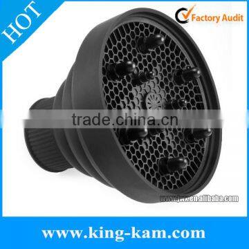 Silicone Folding Hair Dryer Diffuser for Salon Accessories, Hairdressing Equipment Quality Choice