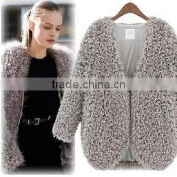 IRON FIST LOVECATS FAUX WOOLEN FUR COAT WOMEN US/UK/EU SIZES