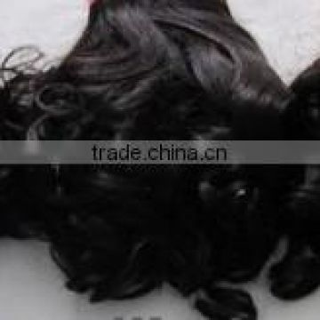 bulk buy from china 100% virgin human hair factory wholesale supreme ultimate plus HH ROMANCE CURL 8'' 1B