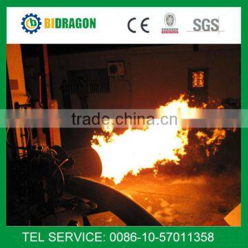 compact design waste oil burner with preheater for oil