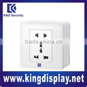 420TVL CCD Power Plug CCTV Hidden Camera