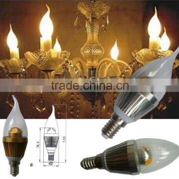 engergy saving led flame bulb 3*1w