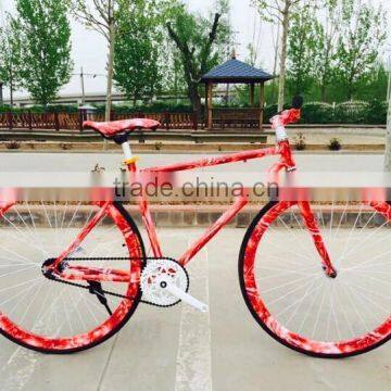 24 INCH/26 INCH FIXIE BIKE WITH BAND -TYPE BRAKE /FIXED GEAR ROAD BIKE / MIXED COLOR FLASHY FIXED GEAR BIKE FACTORY photo-3