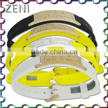 Custom design High Quality Silicone Bangles