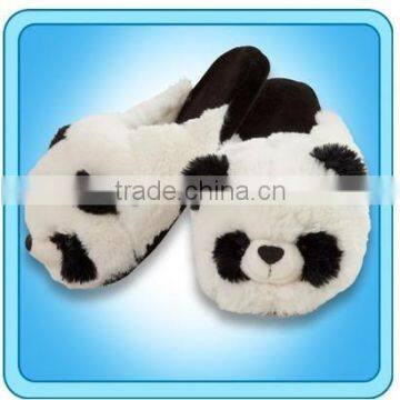 plush house slipper/ Plush panda animal slipper/ Plush toy slipper