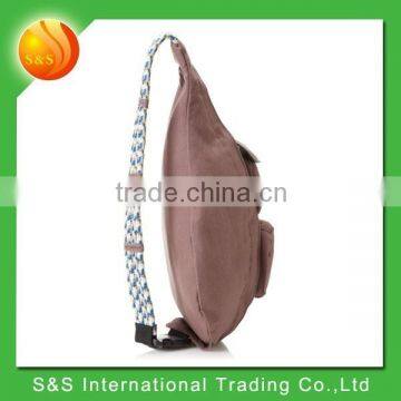 Pink Two Side Canvas Sling Bag for Girls photo-3