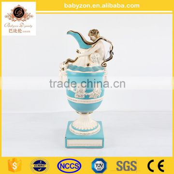 2016 art charming fashion luxury ceramic champion trophy